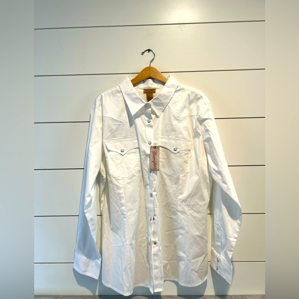 Men's Wrangler Button Down Shirt Jacket